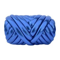 Magideal - Hilo Grueso Jumbo Longitud Del Hilo 590 Pulgadas Hilo Voluminoso Hilo De Peso Voluminoso Hilo Para La Alfombra De Almohada Que Hace Bufanda De , Azul