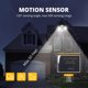 thumbnail image 3 of Luces LED de seguridad UME 19W con sensor de movimiento 2000LM IP65 blancas, 3 of 7