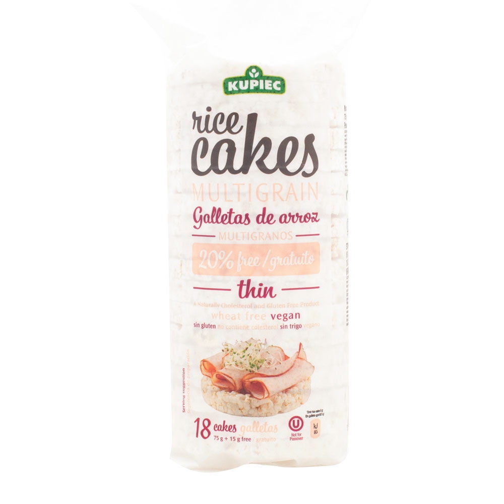 Galleta De Arroz Multigranos Bolsa 90 g Kupiec
