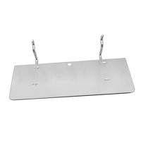 Bothyi - Estante De Pared Resistente Para Tablero Perforado, Para Banco De Trabajo, Guardería, Taller, 25 Cm X 10 Cm