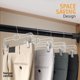 thumbnail image 2 of Perchas para pantalones y faldas Hanger Central Premium, 35 cm, paquete de 12, 2 of 9