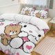 thumbnail image 2 of Hello Kitty Will Make You Smile 3 Pieces Duvet Cover Set Full Size Super Soft Fade Resistant Microfiber, 2 of 4