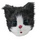 thumbnail image 1 of Novedad Máscara De Gato Tocado Realista Máscara De Animal Para Fiesta Festival Carnaval Gris, 1 of 3