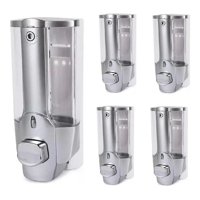 Genérico - Pack 5 Dispensador De Jabón Líquido Alcohol X 2