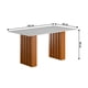 thumbnail image 4 of Juego de comedor 6 Sillas Mesa 160x90 cm Blanco - Santiago, 4 of 6