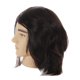 thumbnail image 3 of Cabeza De Maniquí Masculino 100% Cabello Humano Peluquería Salón Entrenamiento Práctica Cabeza, 3 of 5
