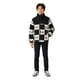 thumbnail image 2 of Chaqueta Polar Chiporro Aesthetic Diseno Cuadricula Urbano, 2 of 3