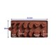 thumbnail image 3 of Moldes De Chocolate Moldes Silicona Chocolate Navidad Media, 3 of 10
