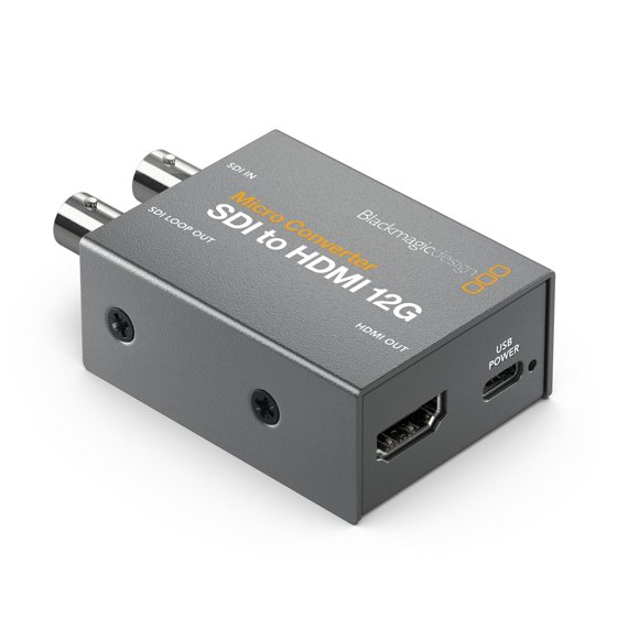 Conversor Blackmagic Design Micro Bidireccional SDI/HDMI 12G
