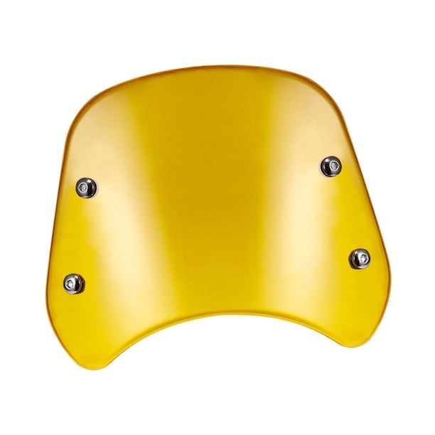 Parabrisas universal para motocicleta, montaje de accesorios para parabrisas de motocicleta, reparación resistente al desgaste, fácil instalación, ree Estilo A