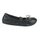 thumbnail image 1 of Ballerina Chalada Mujer Capo-1 Negro Plano, 1 of 4