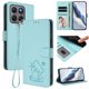 thumbnail image 2 of Funda de Gato tipo Libro para Motorola Moto G47, Verde Claro, 2 of 6
