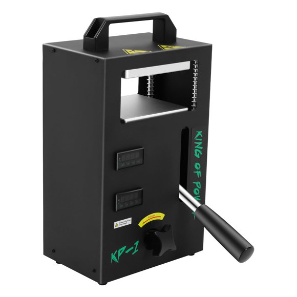 Prensa de Calor Hidráulica MIOUYTRT KP-1 4T 110V con Placas Dobles