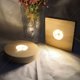 thumbnail image 2 of Soporte Voaesdk 2 piezas base de luz LED de madera de 10 cm, 2 of 6