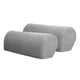 thumbnail image 1 of Sofá reposabrazos cubre antideslizante brazo extensible protector de muebles gris claro, 1 of 5
