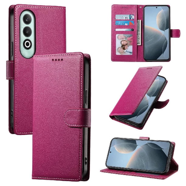 Funda para FOXDOCK OnePlus Nord CE 4 5G– Cuero Premium, 3 ranuras para tarjetas, Protección contra impactos