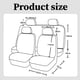 thumbnail image 5 of Funda de cojín para asiento de coche, funda de asiento de coche universal para las cuatro estaciones, funda de asiento de coche con todo incluido, cojín de tela para asiento, 5 of 5