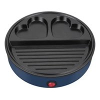 Genérico - Sartén Mini Plancha 3 En 1 Antiadherente Multifuncional Lau