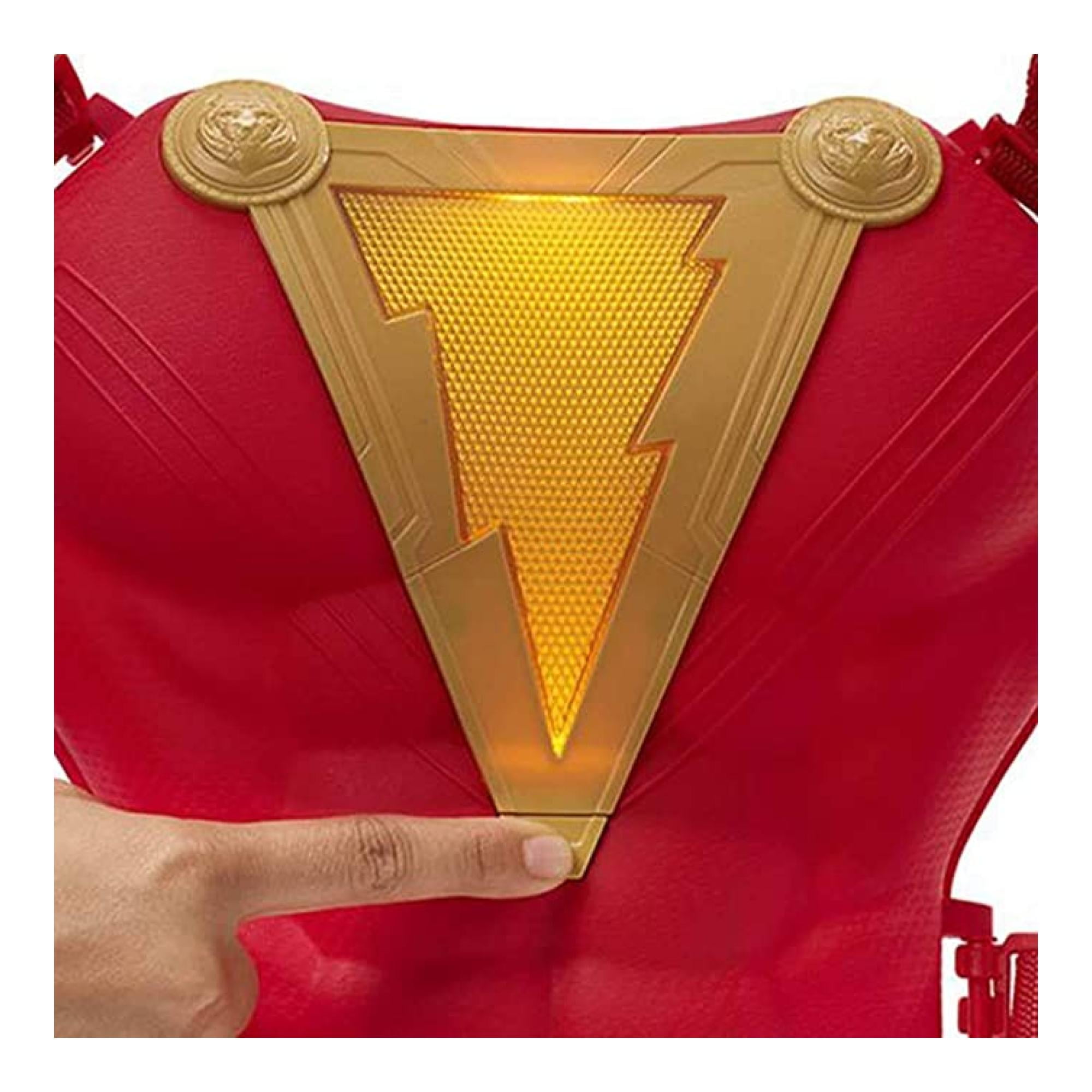 Hasbro - Juguete Armadura De Poder Shazam Luz Y Sonido Dc