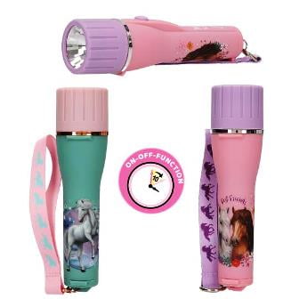 Linterna linda con temporizador y correa de mano de Miss Melody