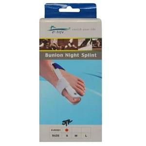 Maxcare - E-Life Férula Nocturna Izquierda Talla L/L Isotemp Blanco L