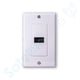 thumbnail image 2 of SatelliteSale - Placa de pared universal HDMI 1.4 hembra a hembra, color blanco, con tornillos y soporte de pared incluidos, 2 of 2