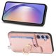 thumbnail image 5 of Funda Magnética Para Samsung Galaxy A54 Con Billetera Y Anillo Protector Resistente Rosa, 5 of 6