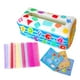 thumbnail image 4 of Sensory Pull Along Caja De Pañuelos Para Niños Pequeños Juguete Sensorial Para Habilidades Motoras Para Bebés, 4 of 5