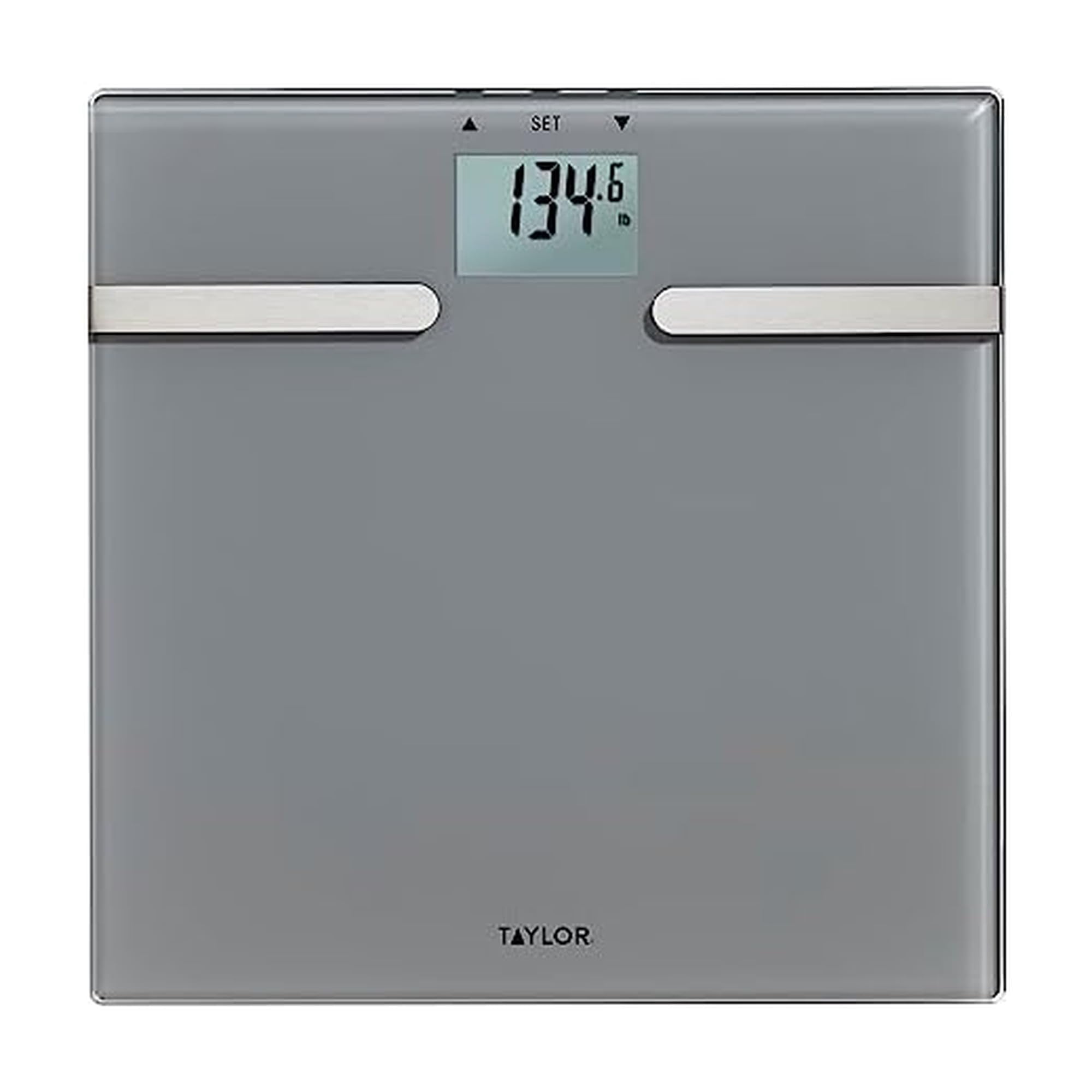 Báscula De Baño Taylor Bia Digital Gris Carbón 180 Kg