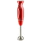 thumbnail image 1 of Batidora de mano OVENTE Immersion 300W, 2 velocidades, acero inoxidable, color rojo, 1 of 9