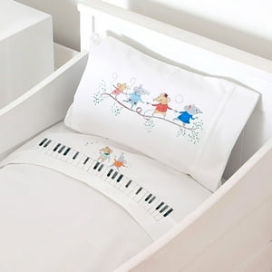 Tuyo Print - Juego De Sábanas Pack & Play Músicos