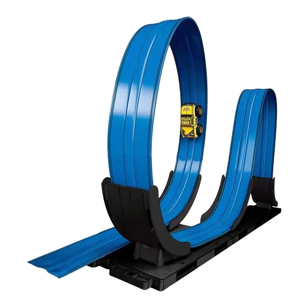 Magideal - Pista De Bricolaje Con Kit De Coche De Carreras De Juguete, Longitud 230 Cm, Para Carreras Emocionantes, Accesorios, Multifuncional, Profesional, Educ