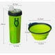 thumbnail image 2 of Botella 2 En 1 Para Comida Y Agua Perros Mascota + Plato Fucsia, 2 of 6