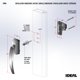 thumbnail image 2 of Juego de jaladera Ideal Security modelo 1994 VP para puertas, 2 of 7