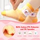 thumbnail image 3 of Calcetines HyzGB para niñas de 1 a 3 años con empuñaduras antideslizantes, 12 pares, 3 of 7