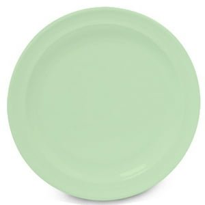 Imahe - Set De 6 Plato De Almuerzo Melamina Verde 23 Cm.