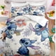 thumbnail image 2 of Stitch Bedding Duvet Cover Anime Bedding Sets 3D Printed Lightweight 3 Pieces Comforter Cover Sets, 2 of 5