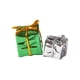 thumbnail image 3 of 2 Cajas De árbol De Navidad Para Casa De Muñecas, Escala 1/12, Color Verde Argent, 3 of 5