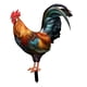thumbnail image 2 of Estacas De Estatua De Animales De Gallo, Escultura De Pollo De Gallina Para El Camino Del Patio Trasero De La Granja, 2 of 5