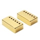 thumbnail image 1 of 2 Piezas De Cubiertas Para Pastillas De Guitarra Eléctrica, 50mm, 52mm, Doradas, 1 of 3