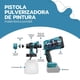 thumbnail image 3 of Pistola pulverizadora de pintura inalámbrica portátil Azul, 3 of 8