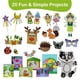 thumbnail image 3 of Kit de manualidades Craftikit Fairy Garden para niños de 3 a 8 años, 3 of 9
