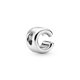 thumbnail image 2 of Caja de regalo Charm Pandora con letra C del alfabeto de plata de ley, 2 of 7