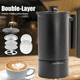thumbnail image 2 of Cafetera Prensa Francesa Rite 1 Litro Con Termometro Reloj Acero Inox, 2 of 5