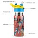 thumbnail image 3 of Mi vida como robot adolescente Botella de Agua con Tapa Pop Top de Un Toque, Acero Inoxidable, a Prueba de Fugas, para Deportes, Botella Infantil azul 12 oz, 3 of 6