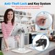 thumbnail image 3 of Soporte antirrobo para iPad AboveTek con candado, color blanco, 3 of 8