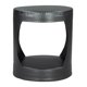 thumbnail image 1 of Mesa Lateral Zuo Nk de Hierro Negro con Recubrimiento en Polvo y Forma Redonda, 1 of 8