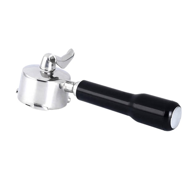Soporte para máquina de café espresso de 51mm, boquillas dobles de filtro fino para EC680 685, accesorios para Barista, suministros para cafetería par , Negro