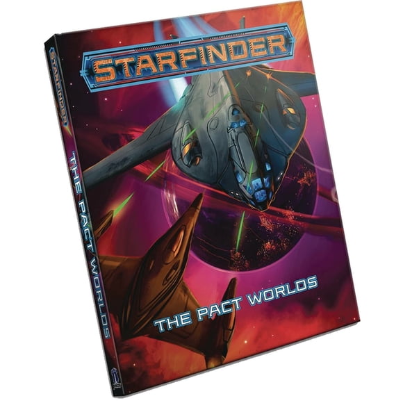 Libro Paizo Starfinder, juego de rol, Pact Worlds