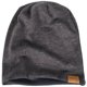 thumbnail image 2 of Gorro VECRY con forma de calavera holgada para invierno y verano para hombre, color gris, 2 of 4